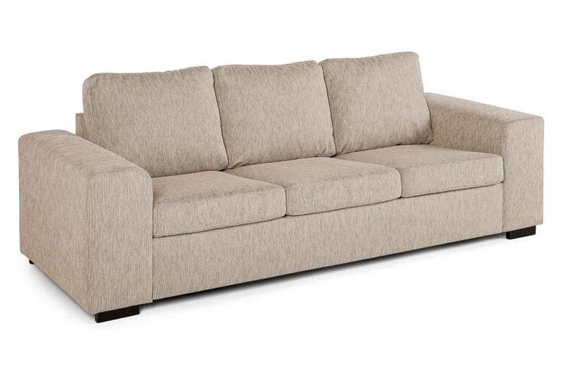 Link Sofagruppe 3-pers+Lænestol+Puf - Beige - Møbler - Sofaer - Sofagrupper - Howard sofagruppe