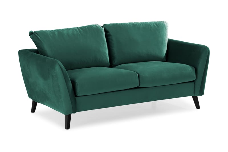 Trend Sofagruppe 2,5+2-Pers Velour - Grøn - Møbler - Sofaer - Sofagrupper - Howard sofagruppe