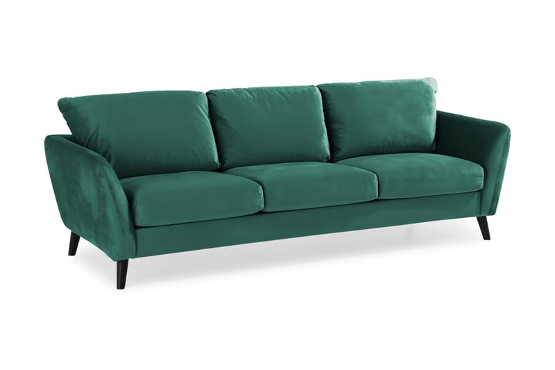 Trend Sofagruppe 2,5+2-Pers Velour - Grøn - Møbler - Sofaer - Sofagrupper - Howard sofagruppe