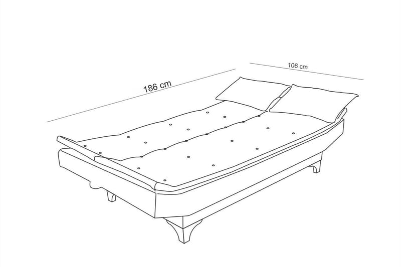 Hunterville Sofagruppe - Antracit - Møbler - Sofaer - Sofagrupper