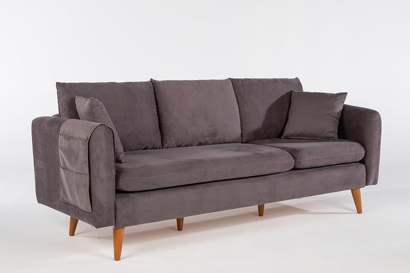 Sofiko Sofagruppe - Antracit - Møbler - Sofaer - Sofagrupper