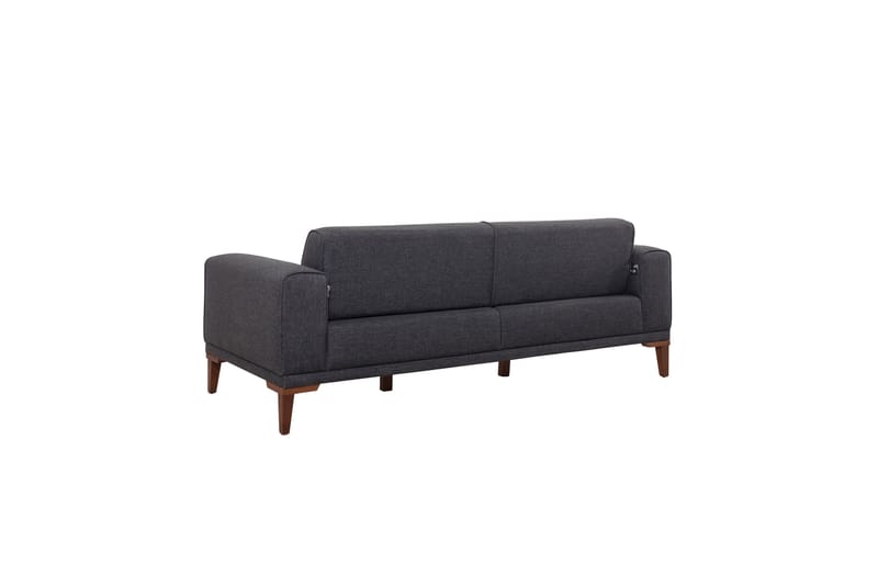 Wyong Sofagruppe 3-personers Sofa + Lænestol - Antracit - Møbler - Sofaer - Sofagrupper