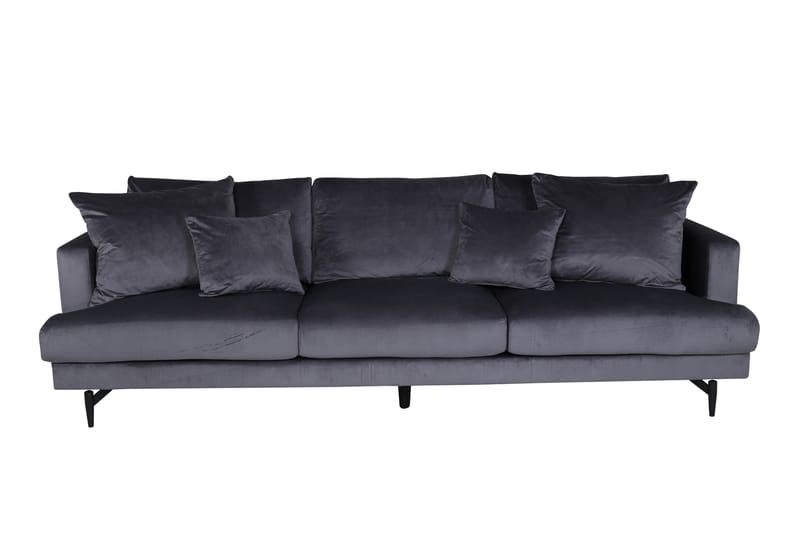 Sofia 3-personers Sofa - Mørkegrå - Møbler - Sofaer - 3 personers sofa