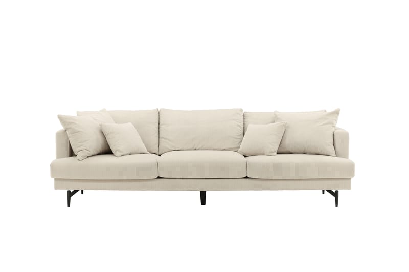 Sofia 3-personers Sofa - Beige - Møbler - Sofaer - 3 personers sofa