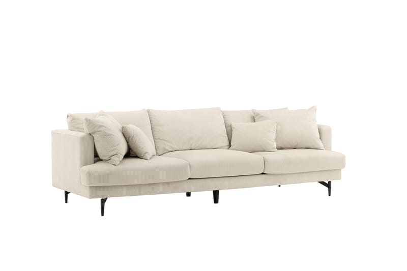 Sofia 3-personers Sofa - Beige - Møbler - Sofaer - 3 personers sofa