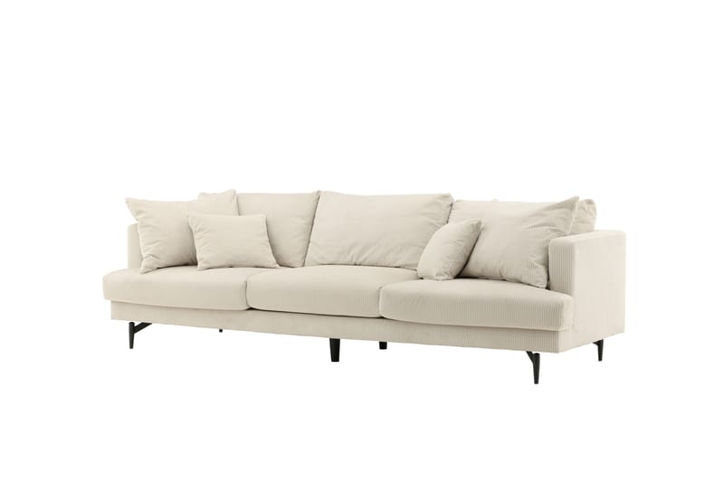 Sofia 3-personers Sofa - Beige - Møbler - Sofaer - 3 personers sofa