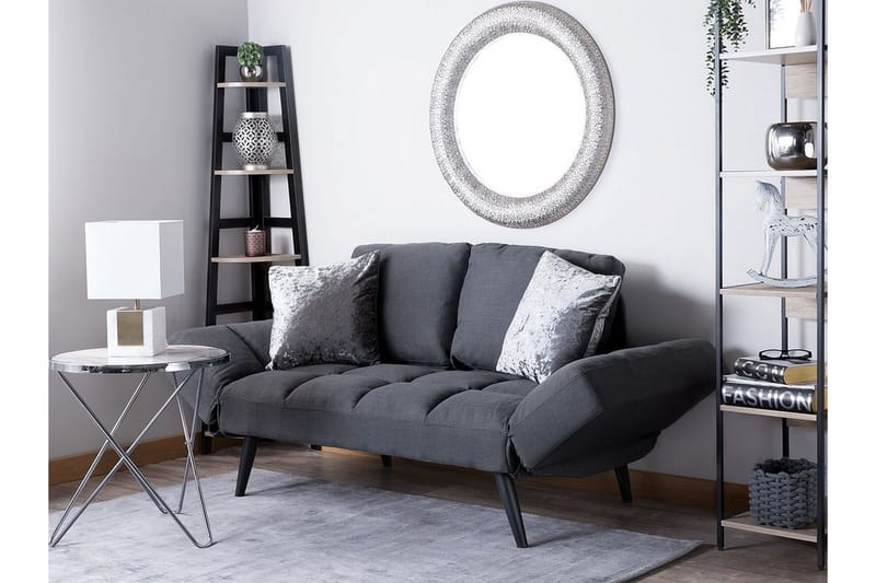 Brekke sovesofa 150 cm - Grå - Møbler - Sofaer - Sovesofaer - 2 personers sovesofa