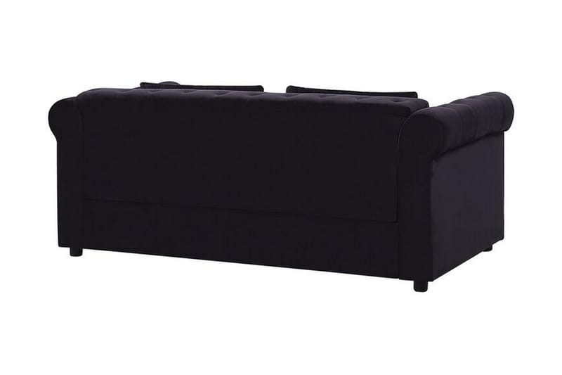 Amiens Sovesofa - Sort - Møbler - Sofaer - Sovesofaer - 3 personers sovesofa