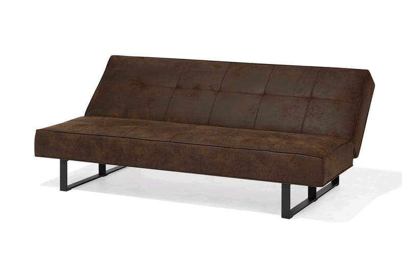 Derby sovesofa 189 cm - Brun - Møbler - Sofaer - Sovesofaer - 3 personers sovesofa