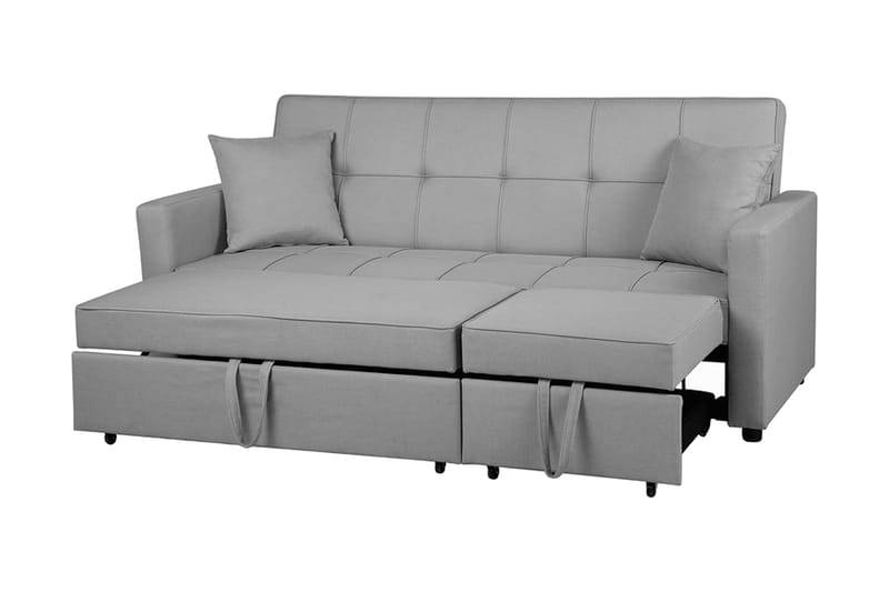 Glomma sovesofa 207 cm - Grå - Møbler - Sofaer - Sovesofaer - 3 personers sovesofa