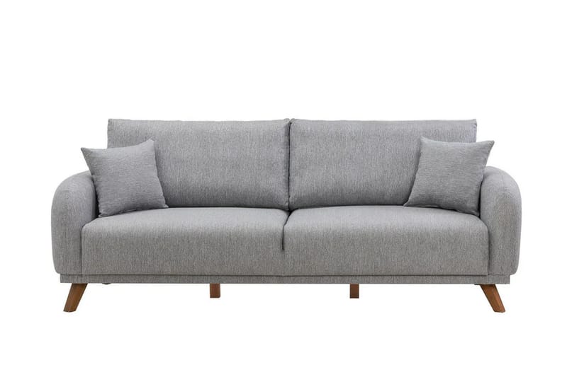 Malkiat Sovesofa - Grå - Møbler - Sofaer - Sovesofaer - 3 personers sovesofa