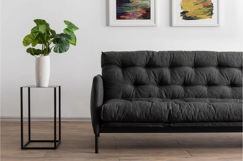 Renge Sovesofa - Mørkegrå - Møbler - Sofaer - Sovesofaer - 3 personers sovesofa