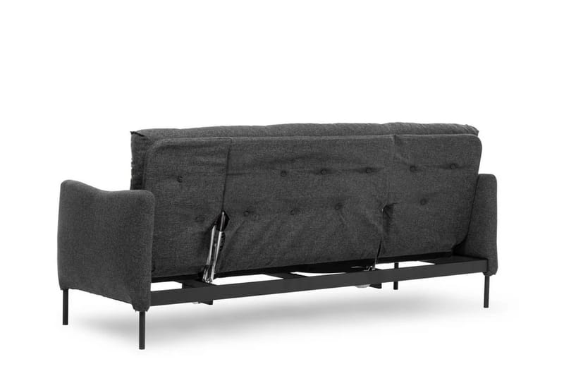 Renge Sovesofa - Mørkegrå - Møbler - Sofaer - Sovesofaer - 3 personers sovesofa