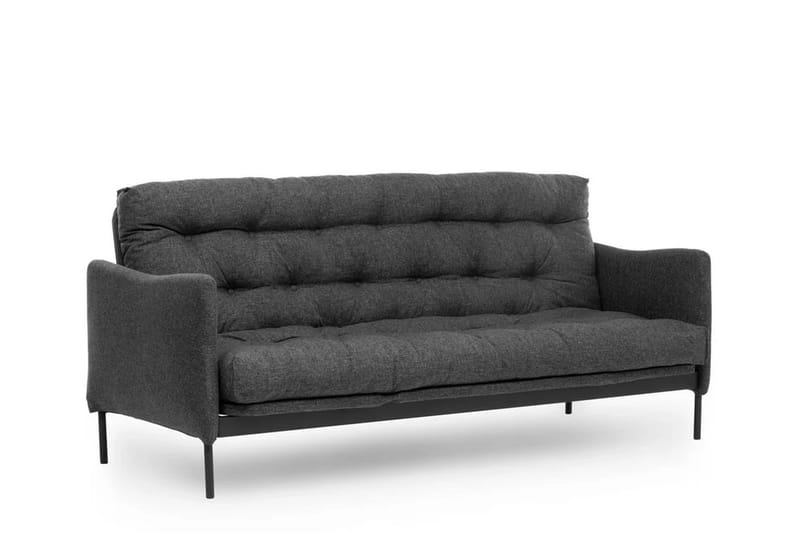 Renge Sovesofa - Mørkegrå - Møbler - Sofaer - Sovesofaer - 3 personers sovesofa