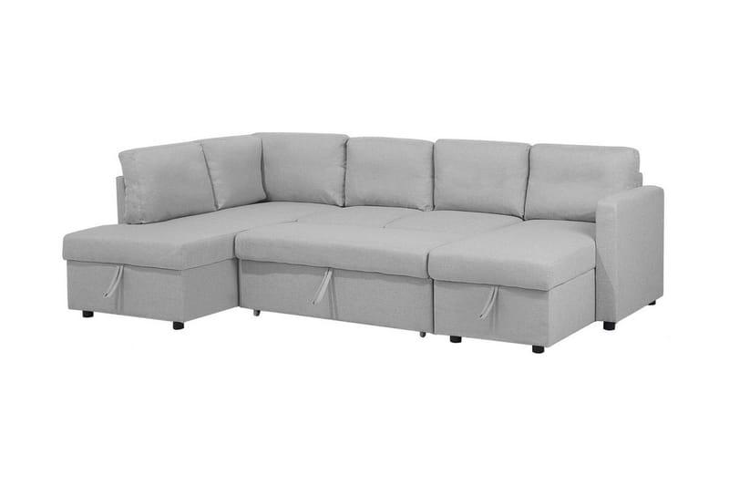 Karrabo sovesofa 285 cm - Grå - Møbler - Sofaer - Sovesofaer - 4 personers sovesofa