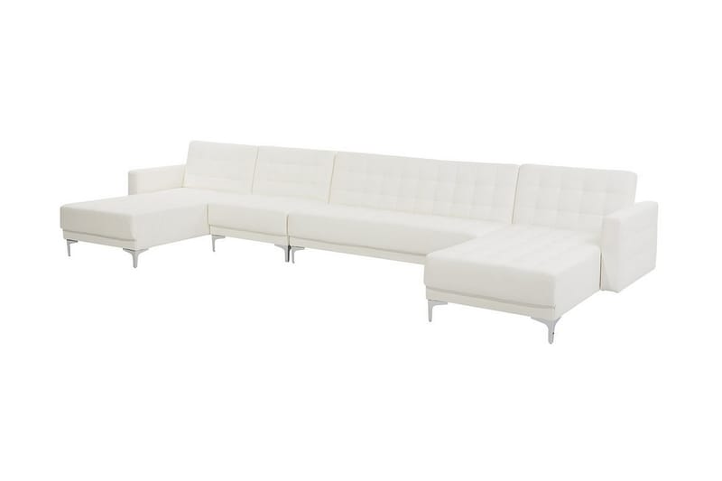 Aberdeen Chaiselongsofa med Sovefunktion - Hvid - Møbler - Sofaer - Sovesofaer