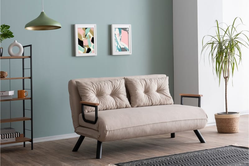 Alfredton Sovesofa - Cream - Møbler - Sofaer - Sovesofaer