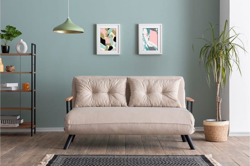 Alfredton Sovesofa - Cream - Møbler - Sofaer - Sovesofaer