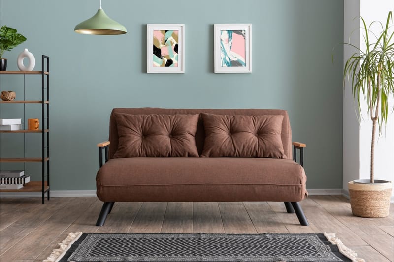 Alfredton Sovesofa - Lysebrun - Møbler - Sofaer - Sovesofaer