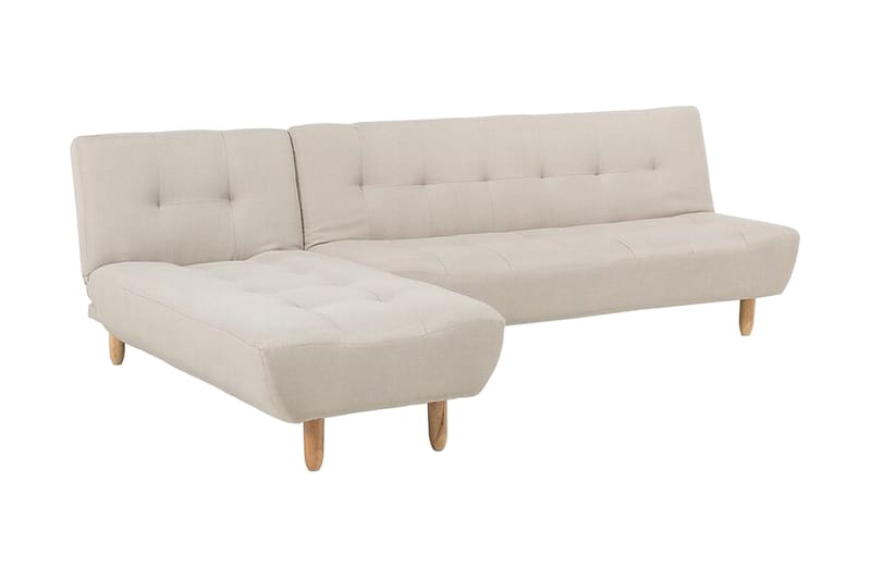 Alsten 4-Pers. Hjørnesovesofa - Hvid - Møbler - Sofaer - Sovesofaer