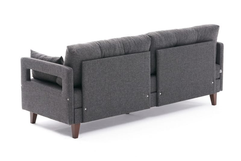 Angola Sovesofa 3-Pers. 150x190 - Antracit - Møbler - Sofaer - Sovesofaer