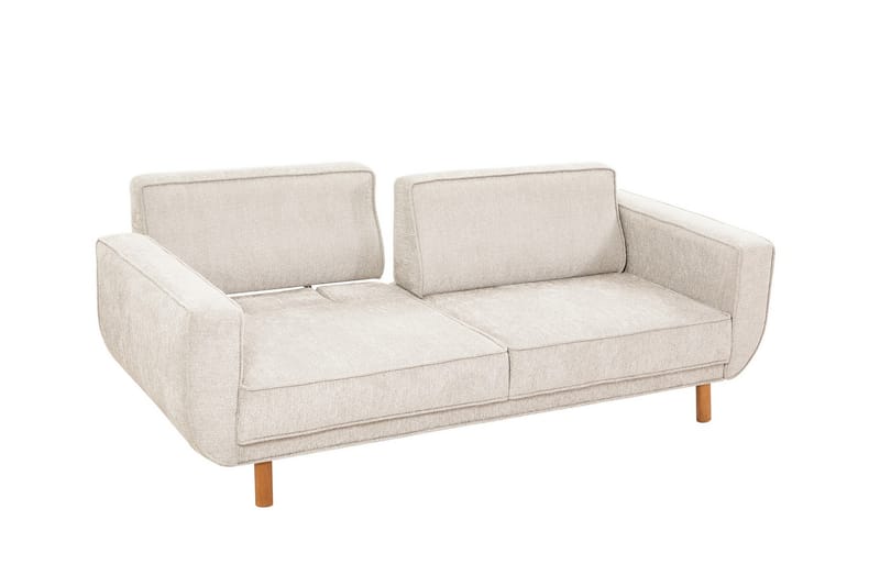 Austen 3-personers Sovesofa - Creme - Møbler - Sofaer - Sovesofaer