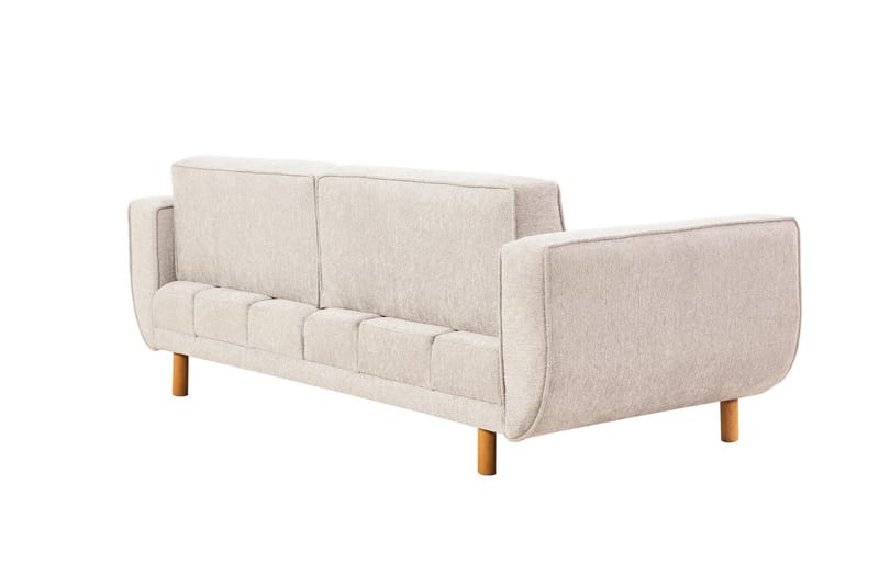 Austen 3-personers Sovesofa - Creme - Møbler - Sofaer - Sovesofaer