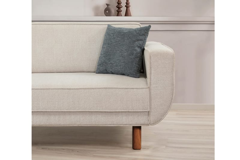 Austen 3-personers Sovesofa - Creme - Møbler - Sofaer - Sovesofaer