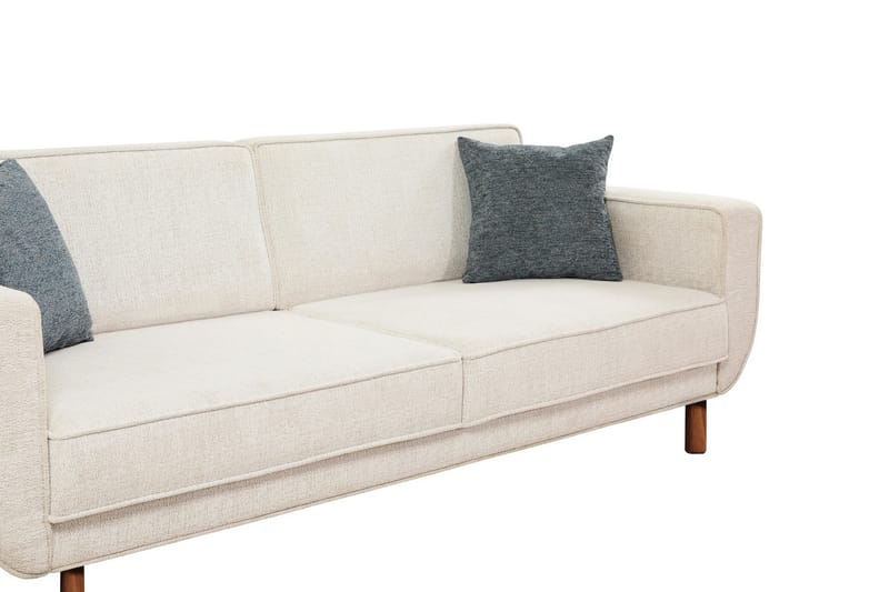 Austen 3-personers Sovesofa - Creme - Møbler - Sofaer - Sovesofaer