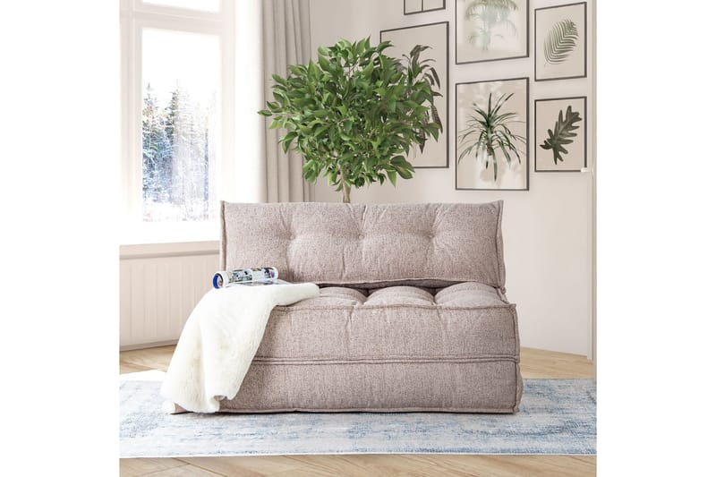 Avy 2-personers Sovesofa - Lysebrun - Møbler - Sofaer - Sovesofaer