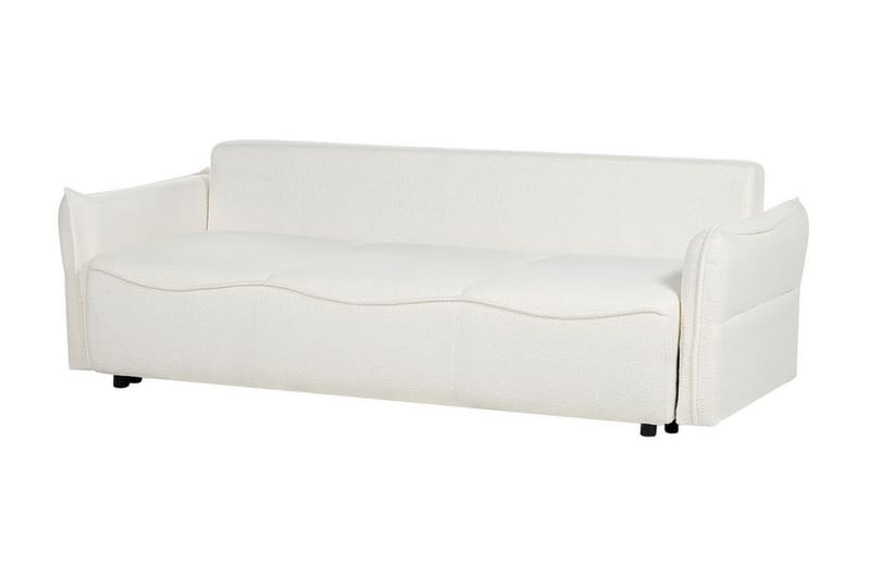 Balendin Sovesofa 3-personers - Hvid/Sort - Møbler - Sofaer - Sovesofaer