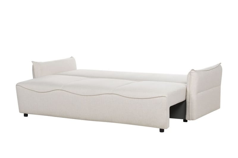 Balendin Sovesofa 3-personers - Creme/Sort - Møbler - Sofaer - Sovesofaer