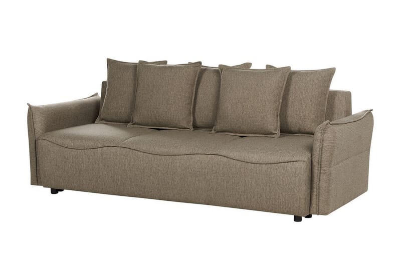 Balendin Sovesofa 3-personers - Brun/Sort - Møbler - Sofaer - Sovesofaer