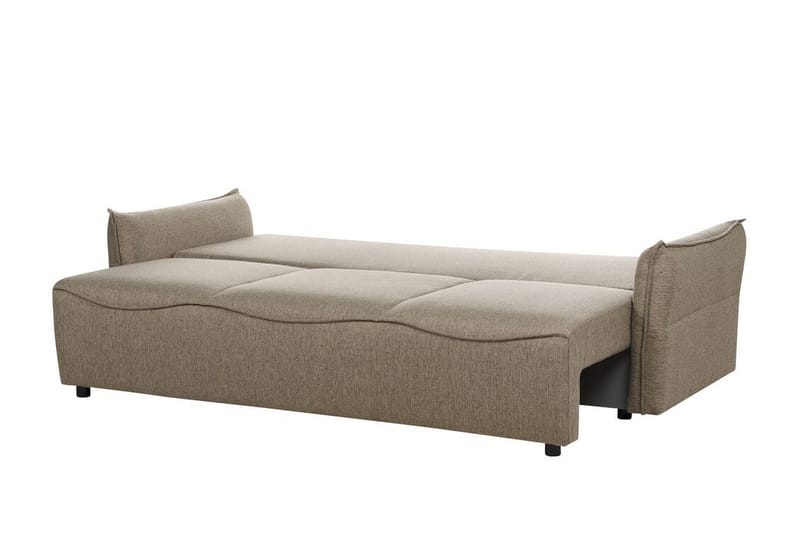 Balendin Sovesofa 3-personers - Brun/Sort - Møbler - Sofaer - Sovesofaer