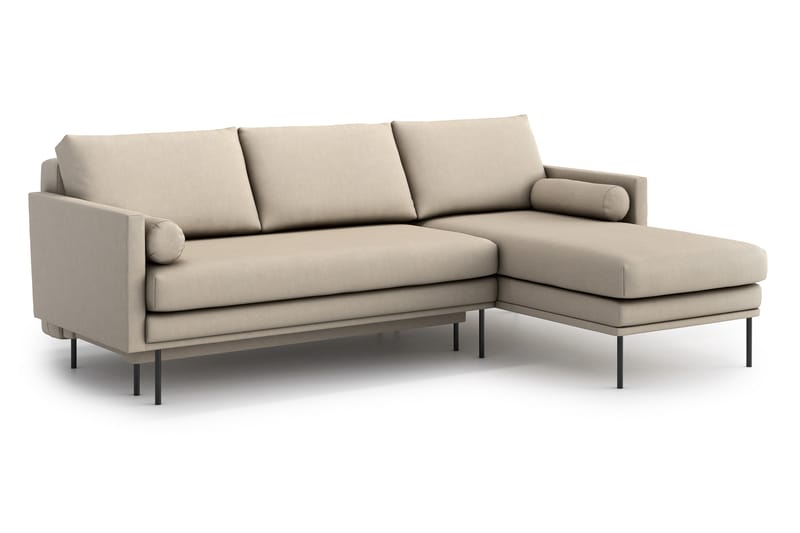 Blues 3-Pers. Chaiselongsovesofa - Beige - Møbler - Sofaer - Sovesofaer