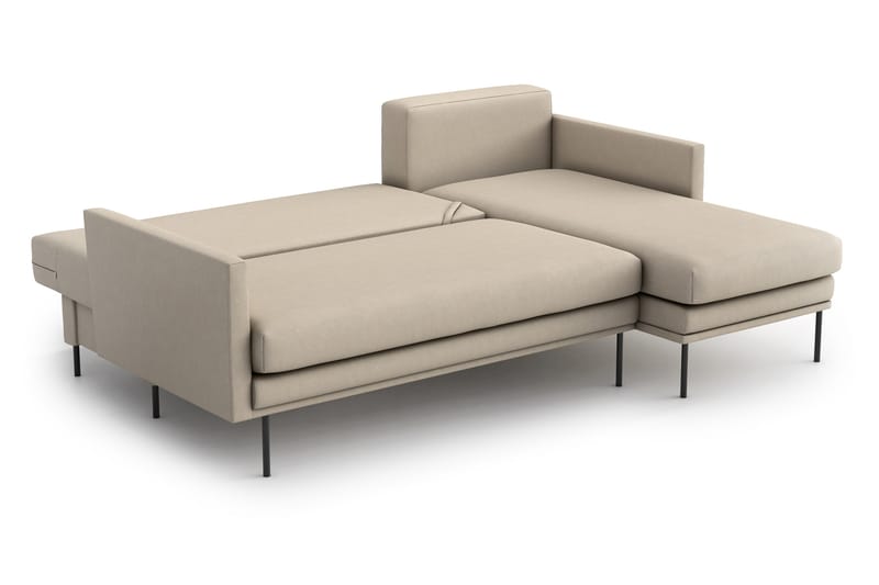 Blues 3-Pers. Chaiselongsovesofa - Beige - Møbler - Sofaer - Sovesofaer