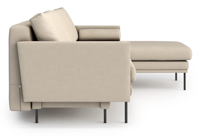 Blues 3-Pers. Chaiselongsovesofa - Beige - Møbler - Sofaer - Sovesofaer