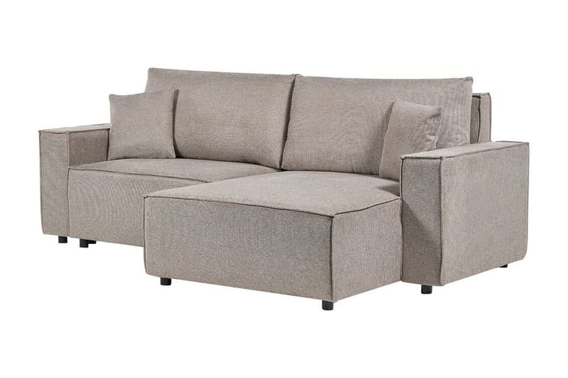 Brian Hjørnesovesofa 3-personers - Taupe - Møbler - Sofaer - Sovesofaer