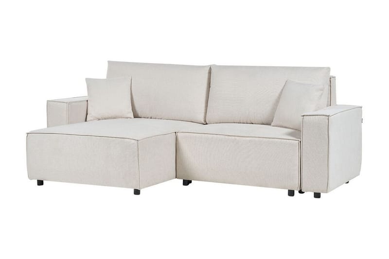 Brian Hjørnesovesofa 3-personers - Beige - Møbler - Sofaer - Sovesofaer