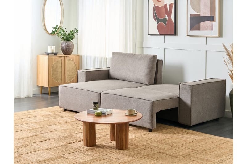 Brian Hjørnesovesofa 3-personers - Taupe - Møbler - Sofaer - Sovesofaer