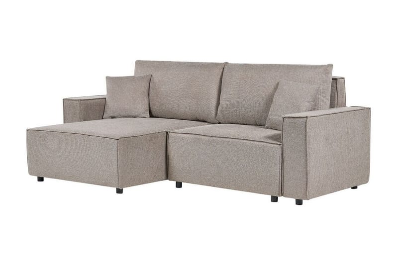 Brian Hjørnesovesofa 3-personers - Taupe - Møbler - Sofaer - Sovesofaer