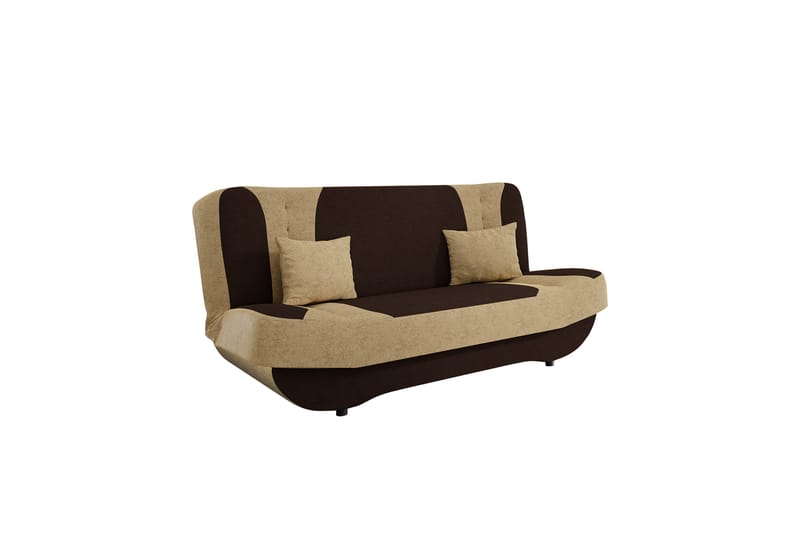 Burralla Sovesofa 2-personers - Beige/Brun - Møbler - Sofaer - Sovesofaer