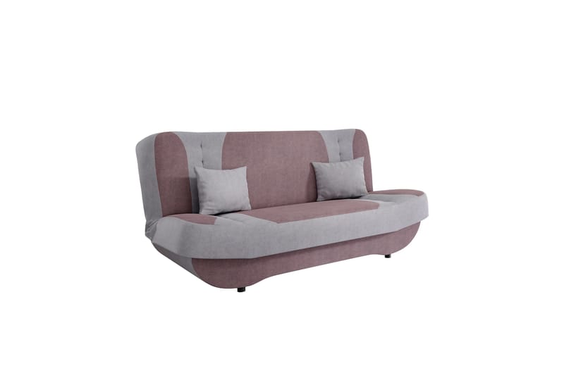 Burralla Sovesofa 2-personers - Grå/Rosa - Møbler - Sofaer - Sovesofaer