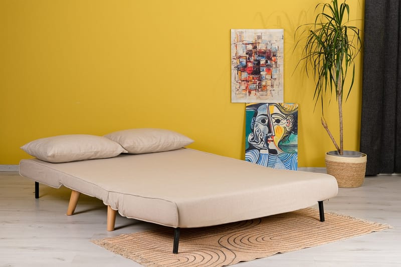 Daigo Sovesofa 2-personers - Beige - Møbler - Sofaer - Sovesofaer