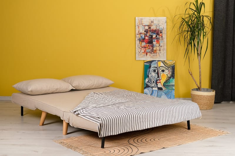 Daigo Sovesofa 2-personers - Beige - Møbler - Sofaer - Sovesofaer