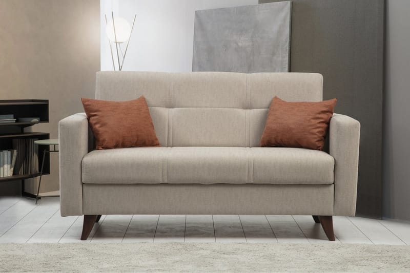 Darcia Sovesofa 2-personers - Beige - Møbler - Sofaer - Sovesofaer