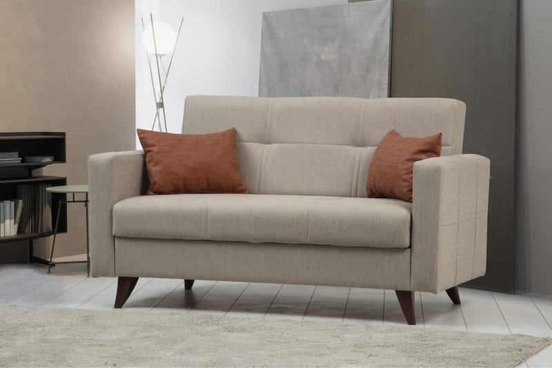 Darcia Sovesofa 2-personers - Beige - Møbler - Sofaer - Sovesofaer