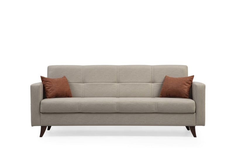 Darcia Sovesofa 3-personers - Beige - Møbler - Sofaer - Sovesofaer