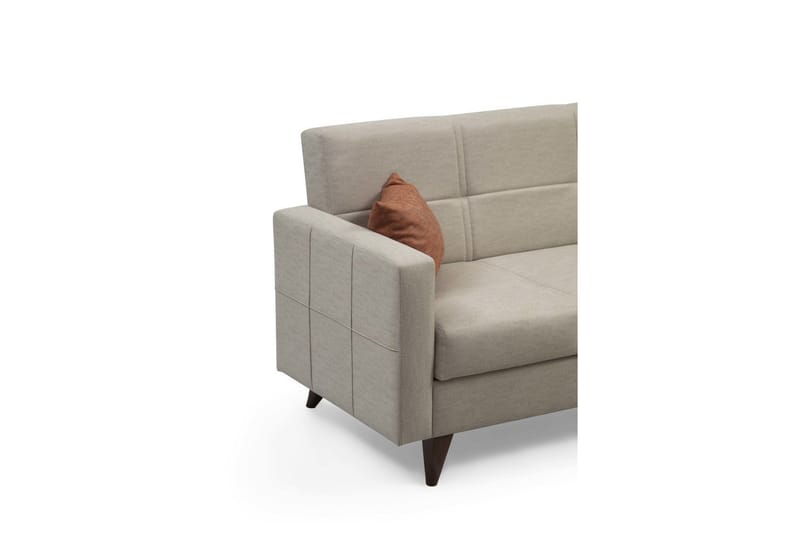 Darcia Sovesofa 3-personers - Beige - Møbler - Sofaer - Sovesofaer