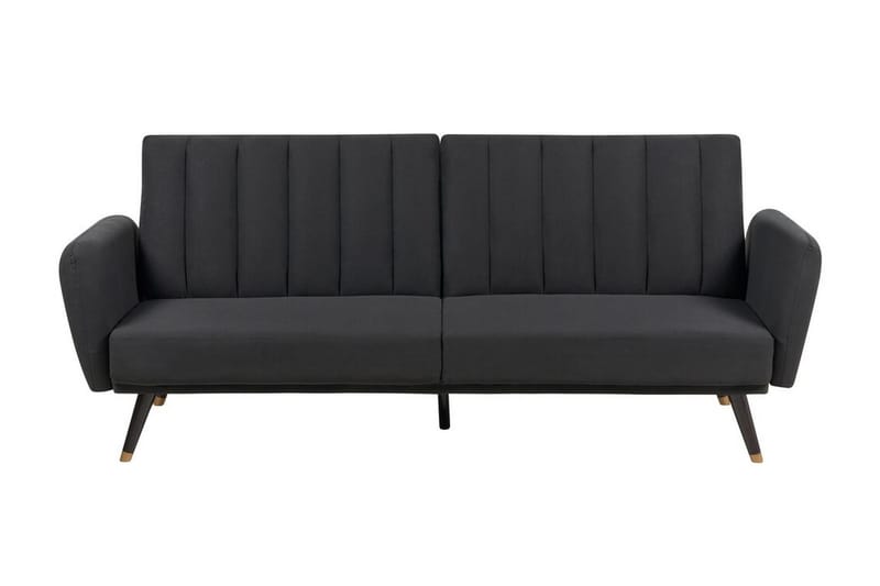 Debrina Sovesofa 3-personers - Sort - Møbler - Sofaer - Sovesofaer